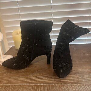 Black ankle boots